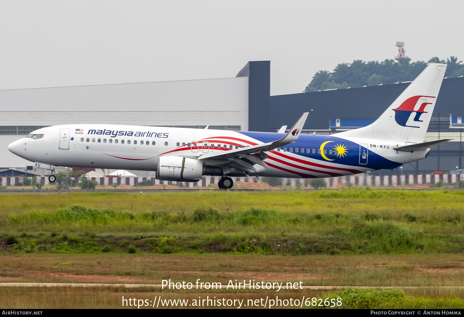 Aircraft Photo of 9M-MXU | Boeing 737-8H6 | Malaysia Airlines | AirHistory.net #682658