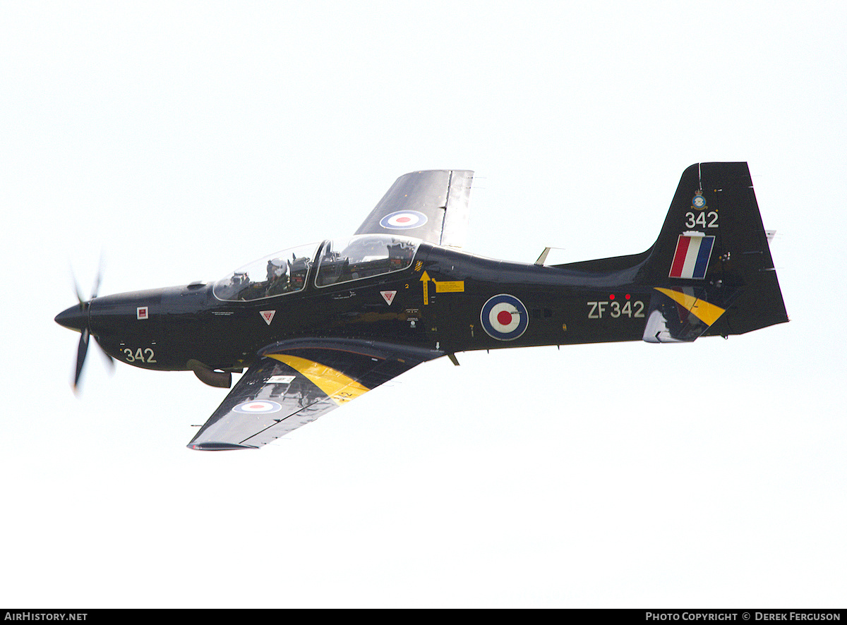 Aircraft Photo of ZF342 | Short S-312 Tucano T1 | UK - Air Force | AirHistory.net #682662