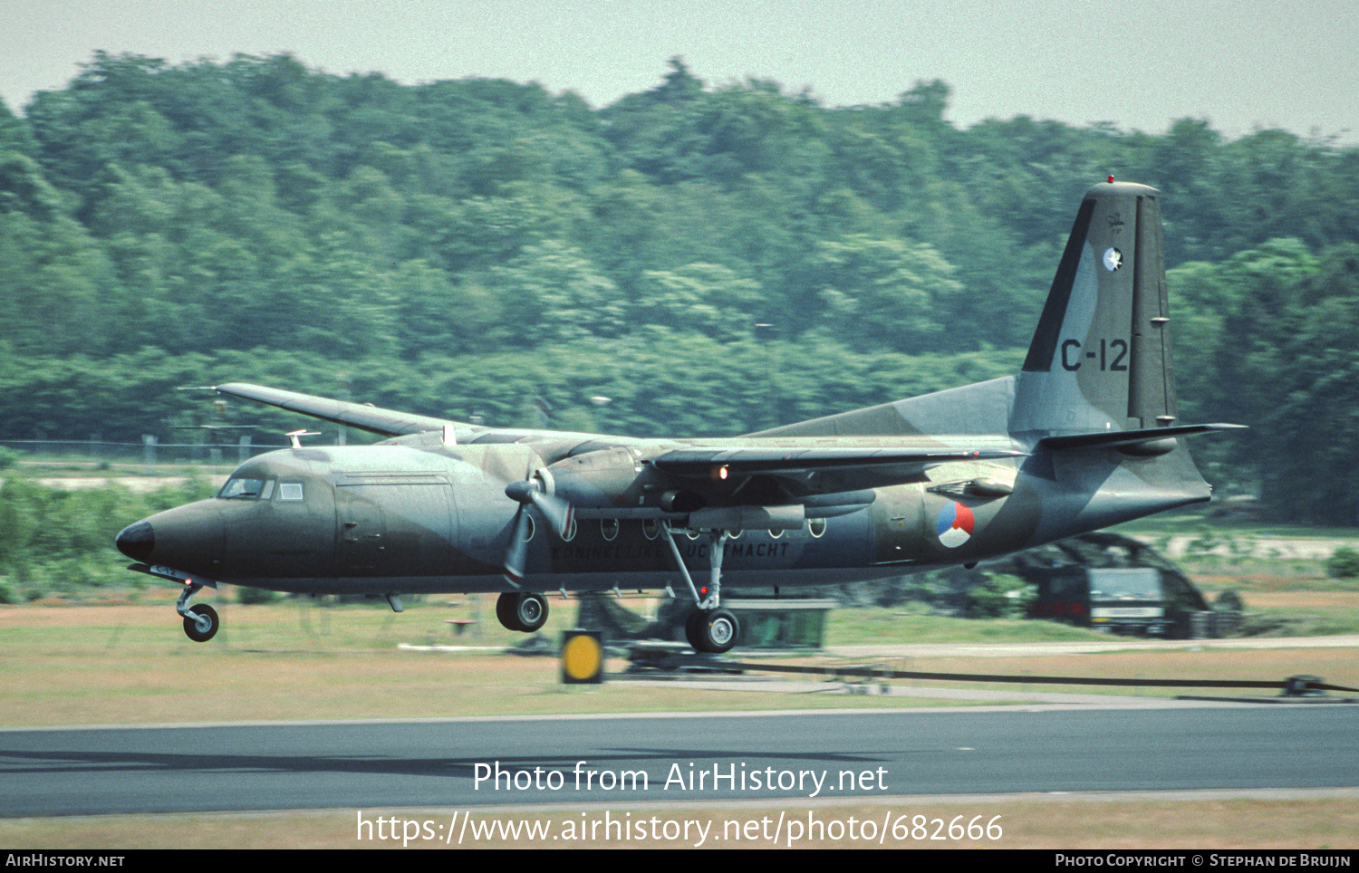 Aircraft Photo of C-12 | Fokker F27-300M Troopship | Netherlands - Air Force | AirHistory.net #682666