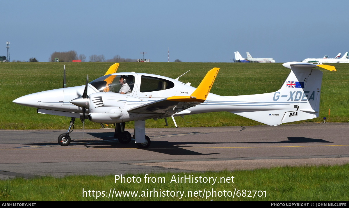 Aircraft Photo of G-XDEA | Diamond DA42 Twin Star | AirHistory.net #682701