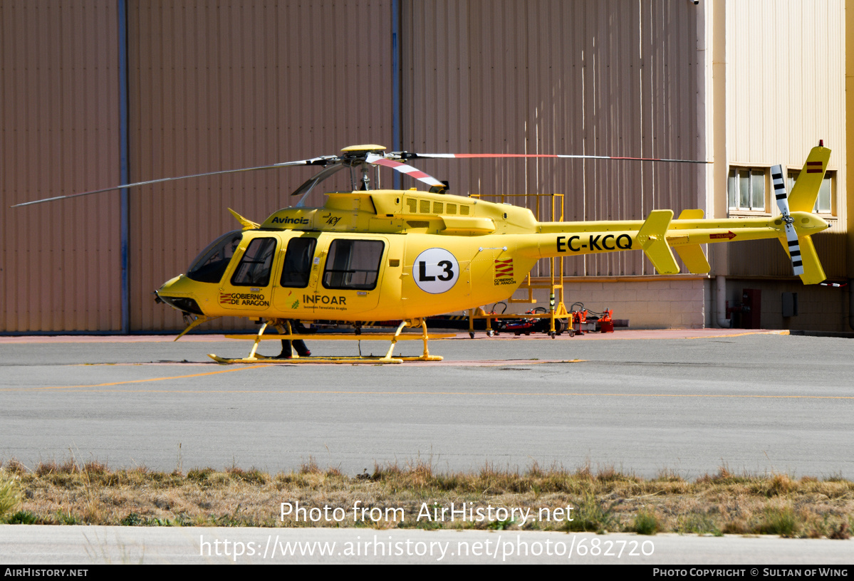 Aircraft Photo of EC-KCQ | Bell 407 | Avincis | AirHistory.net #682720