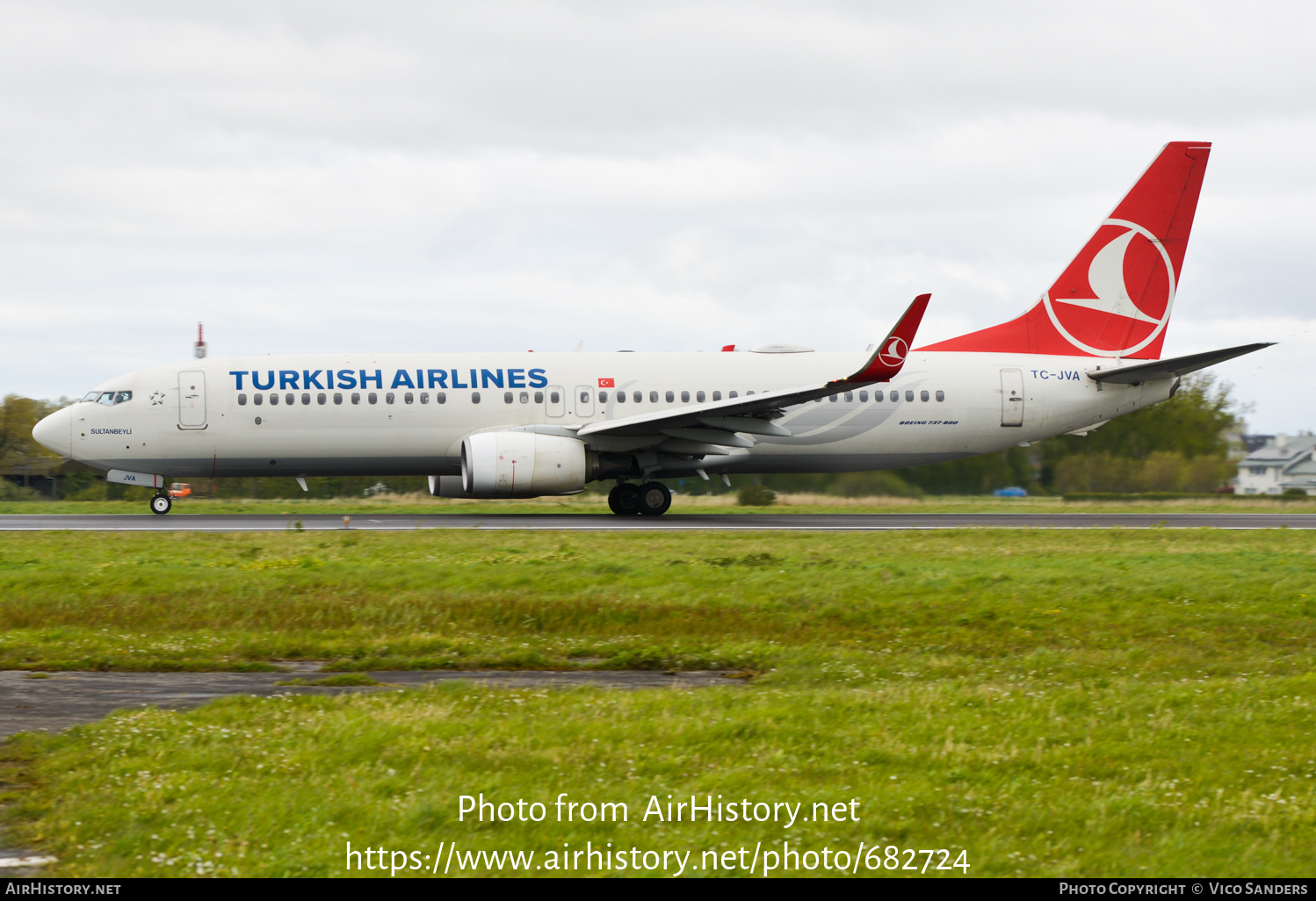 Aircraft Photo of TC-JVA | Boeing 737-8F2 | Turkish Airlines | AirHistory.net #682724