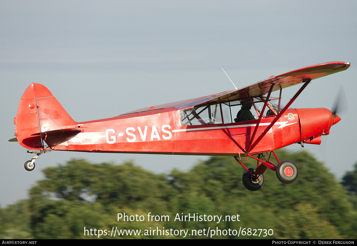 Aircraft Photo of G-SVAS | Piper PA-18-150 Super Cub | AirHistory.net #682730