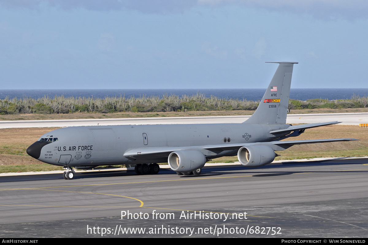 Aircraft Photo of 62-3558 / 23558 | Boeing KC-135R Stratotanker | USA - Air Force | AirHistory.net #682752