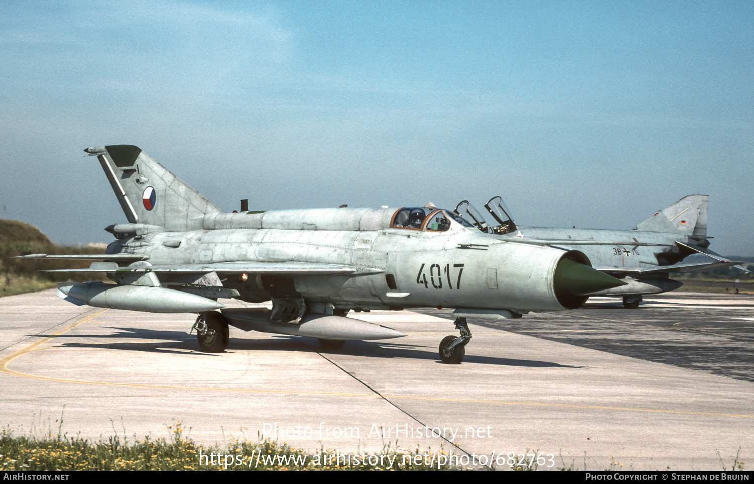 Aircraft Photo of 4017 | Mikoyan-Gurevich MiG-21MFN | Czechia - Air Force | AirHistory.net #682763