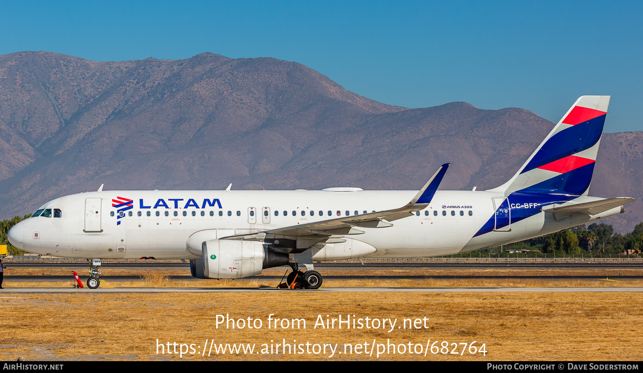 Aircraft Photo of CC-BFF | Airbus A320-214 | LATAM Airlines | AirHistory.net #682764