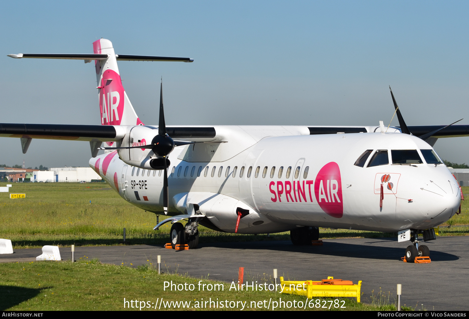 Aircraft Photo of SP-SPE | ATR ATR-72-202 | Sprint Air | AirHistory.net #682782