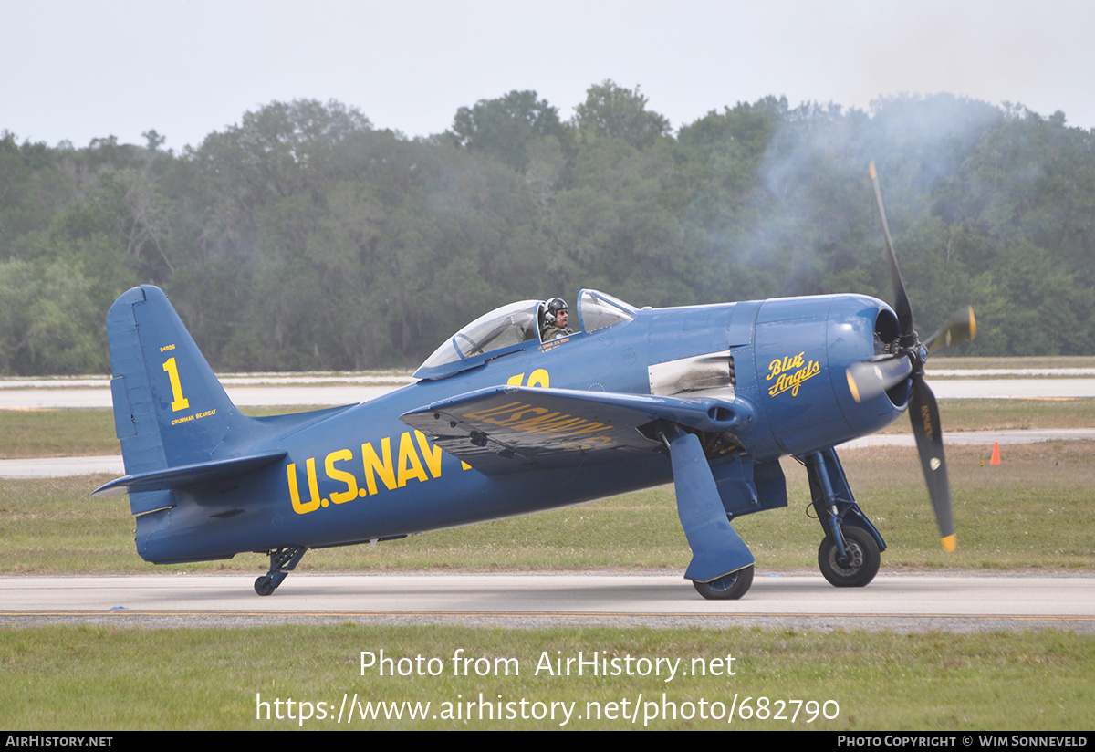 Aircraft Photo of N68RW / 94996 | Grumman F8F-2 Bearcat | USA - Navy | AirHistory.net #682790