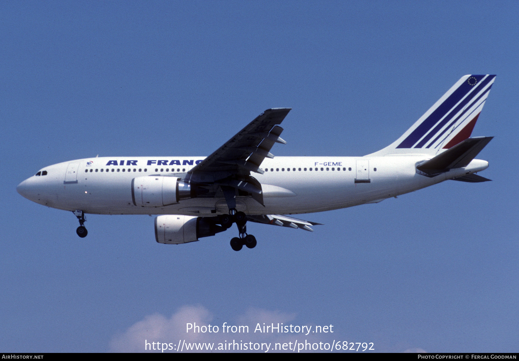 Aircraft Photo of F-GEME | Airbus A310-203 | Air France | AirHistory.net #682792