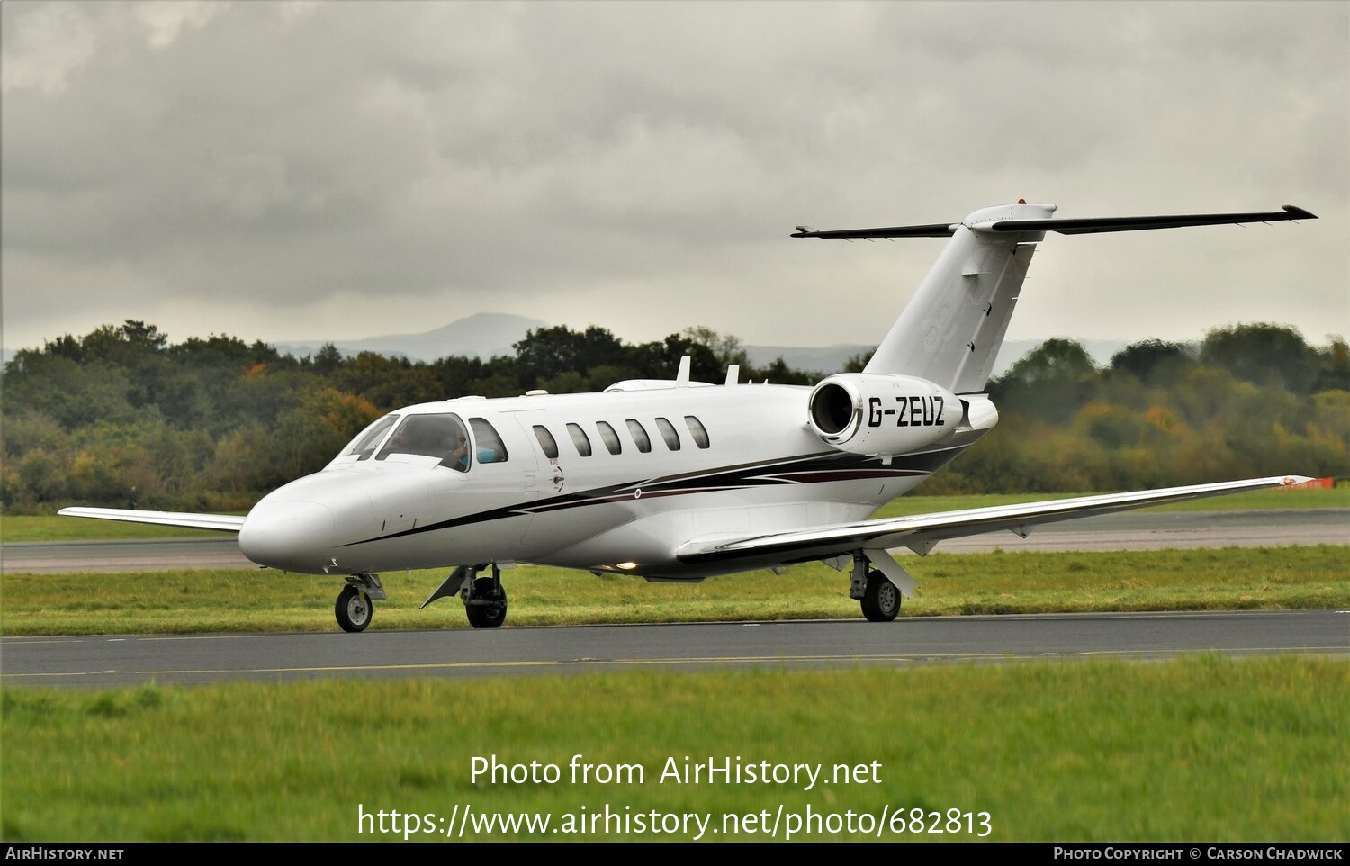 Aircraft Photo of G-ZEUZ | Cessna 525A CitationJet CJ2 | AirHistory.net #682813