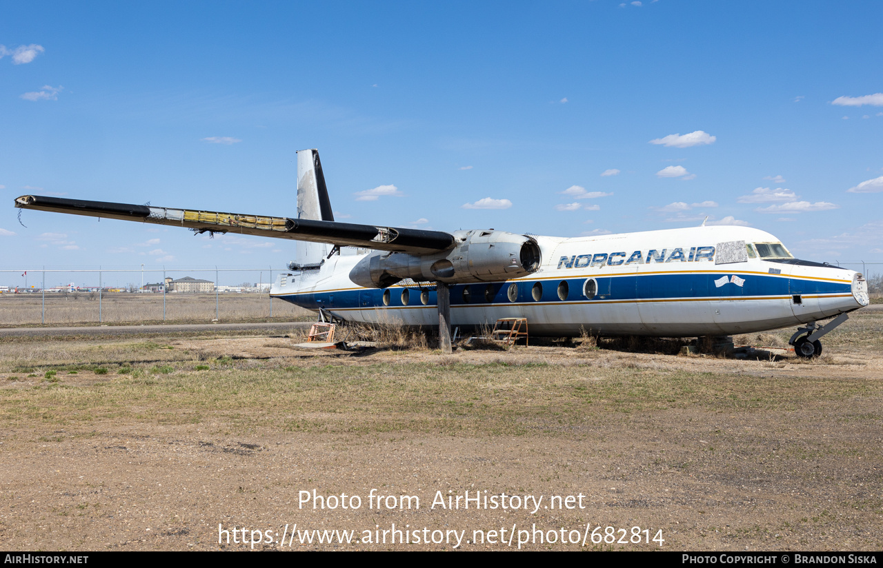 Aircraft Photo of C-FTPA | Fairchild F-27J | Norcanair - North Canada Air | AirHistory.net #682814