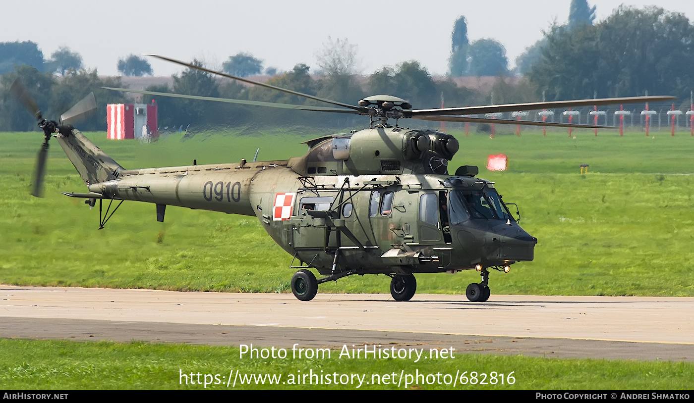 Aircraft Photo of 0910 | PZL-Swidnik W-3WA Sokol | Poland - Air Force | AirHistory.net #682816