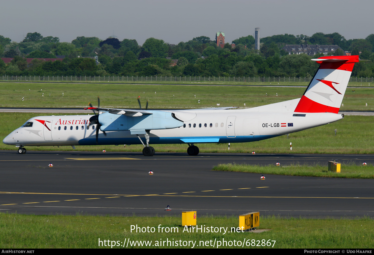 Aircraft Photo of OE-LGB | Bombardier DHC-8-402 Dash 8 | Austrian Airlines | AirHistory.net #682867