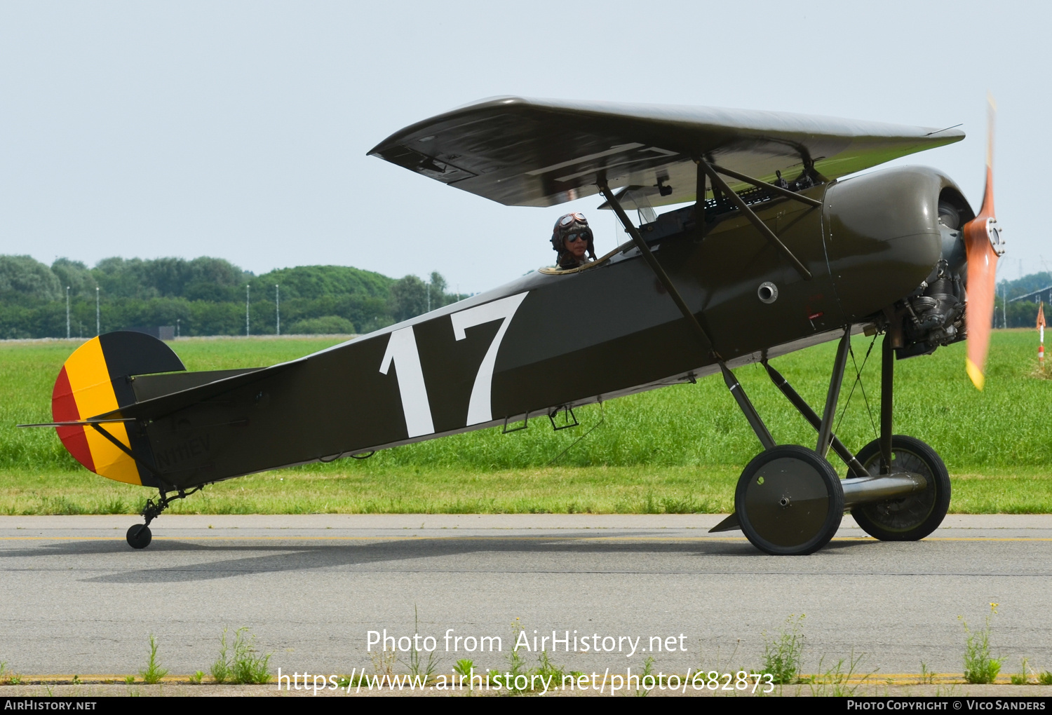 Aircraft Photo of N111EV | Fokker D.VIII (replica) | Belgium - Air Force | AirHistory.net #682873