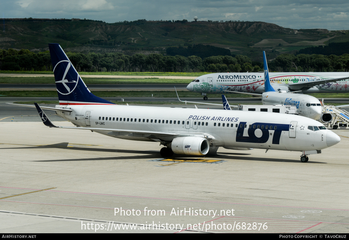 Aircraft Photo of SP-LWC | Boeing 737-89P | LOT Polish Airlines - Polskie Linie Lotnicze | AirHistory.net #682876