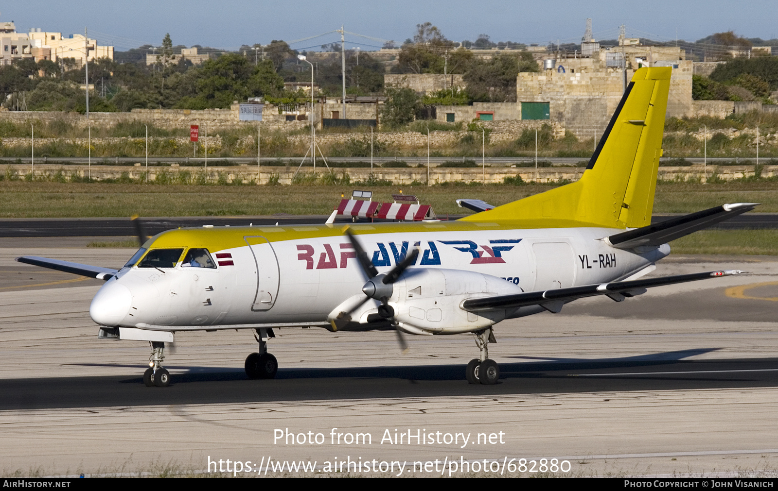 Aircraft Photo of YL-RAH | Saab-Fairchild SF-340A(F) | RAF-Avia Airlines | AirHistory.net #682880