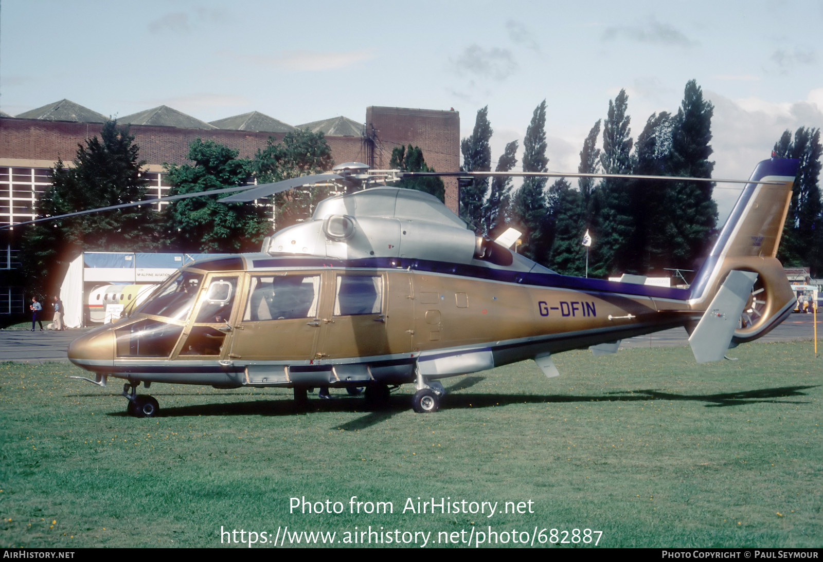 Aircraft Photo of G-DFIN | Aerospatiale SA-365N Dauphin 2 | AirHistory.net #682887