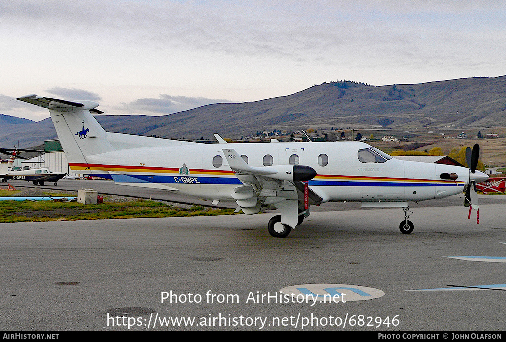 Aircraft Photo of C-GMPE | Pilatus PC-12/45 | Royal Canadian Mounted Police | AirHistory.net #682946