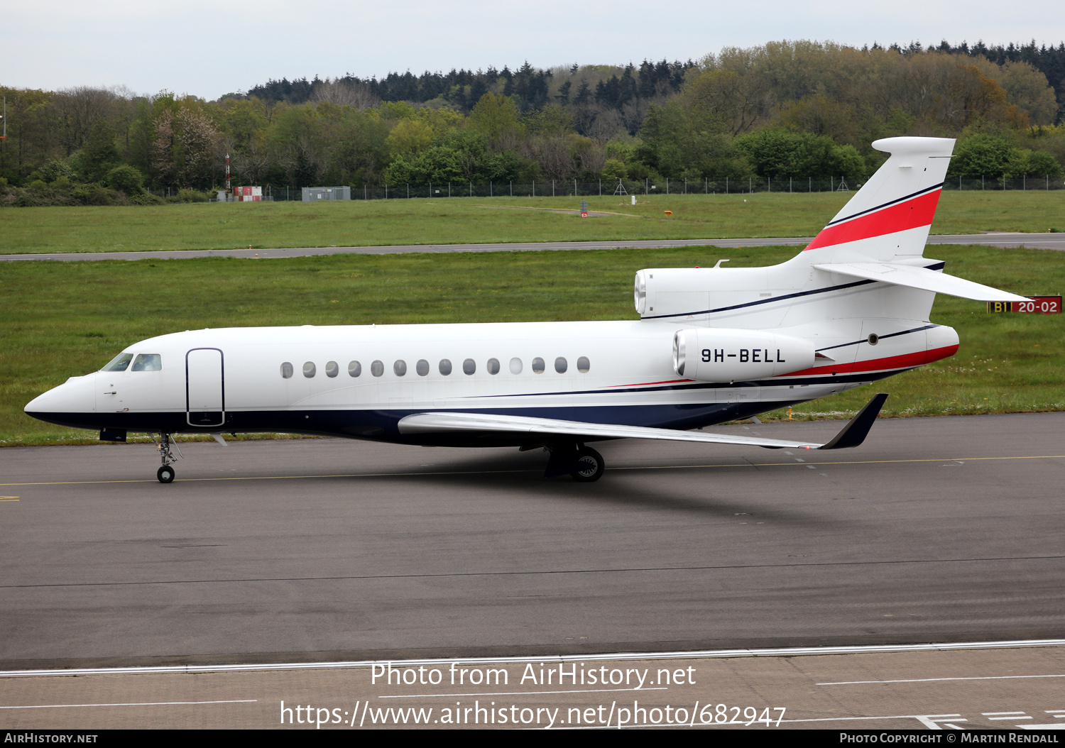 Aircraft Photo of 9H-BELL | Dassault Falcon 7X | AirHistory.net #682947