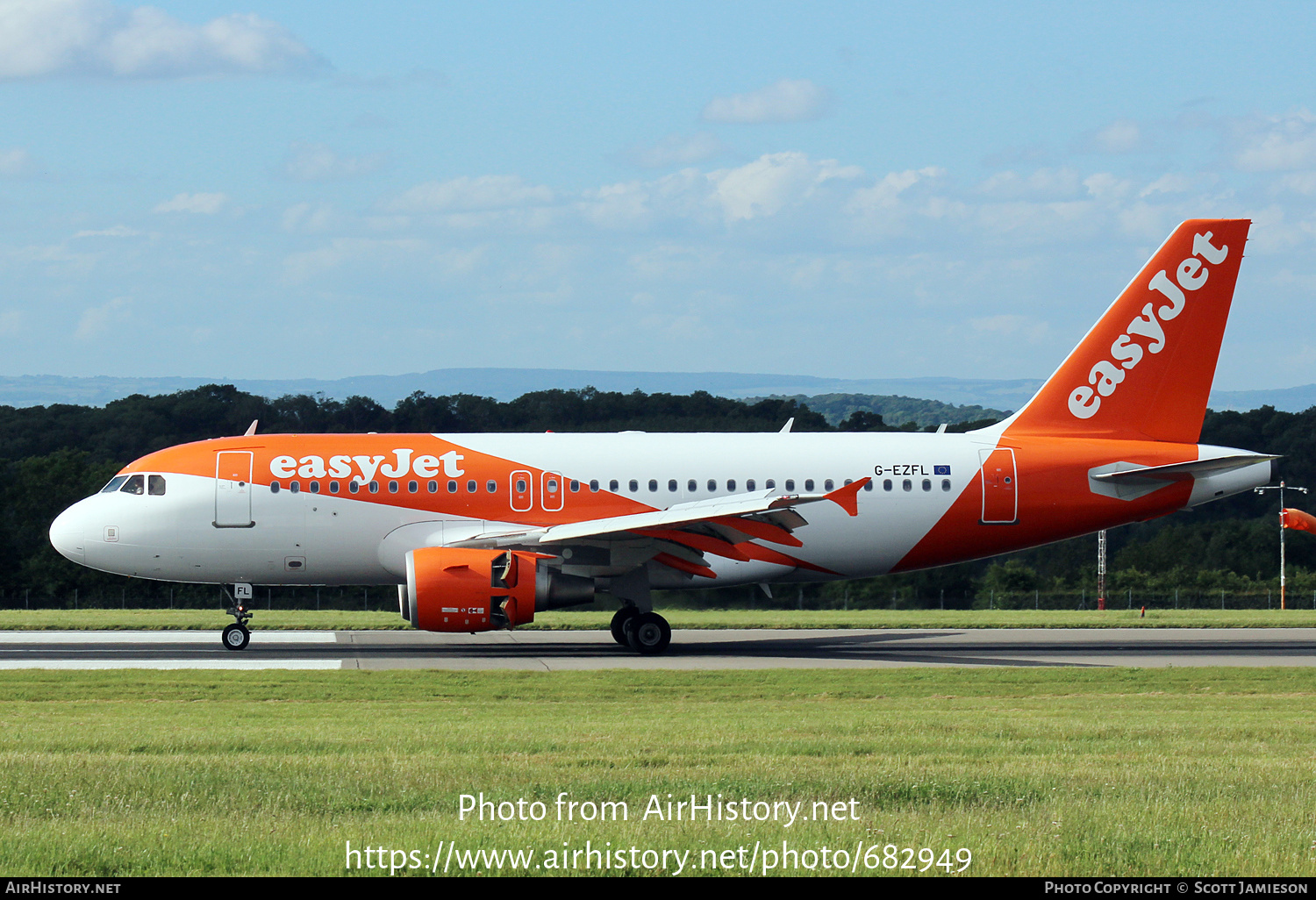 Aircraft Photo of G-EZFL | Airbus A319-111 | EasyJet | AirHistory.net #682949