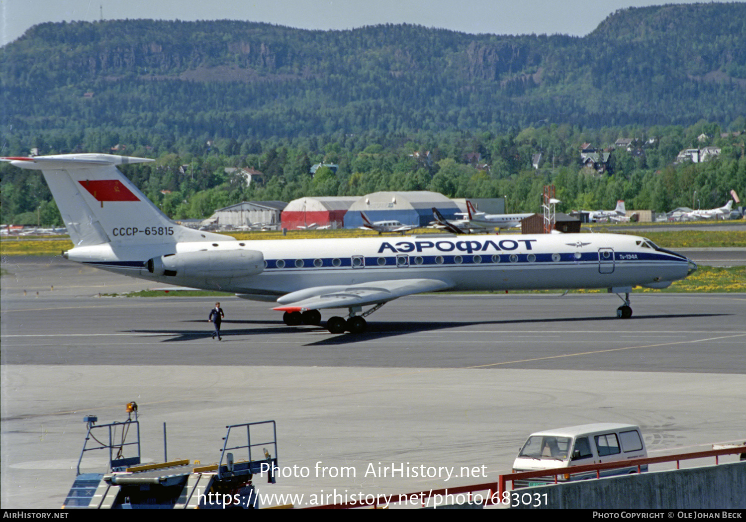 Aircraft Photo of CCCP-65815 | Tupolev Tu-134A | Aeroflot | AirHistory.net #683031