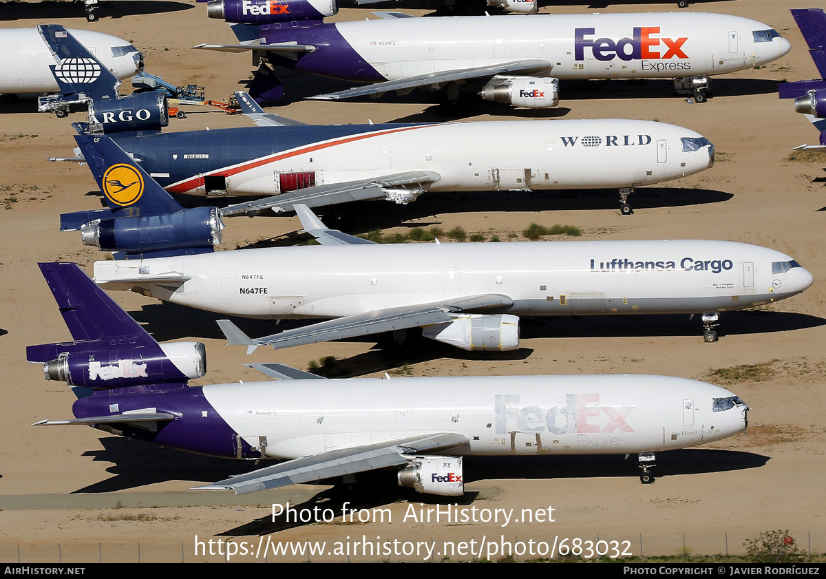 Aircraft Photo of N647FE | McDonnell Douglas MD-11F | Lufthansa Cargo | AirHistory.net #683032