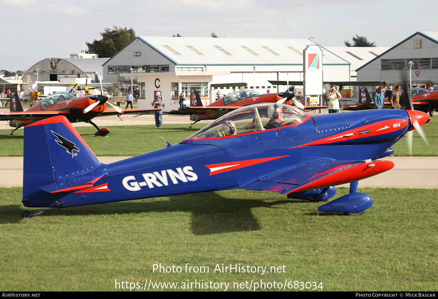 Aircraft Photo of G-RVNS | Van's RV-4 | AirHistory.net #683034