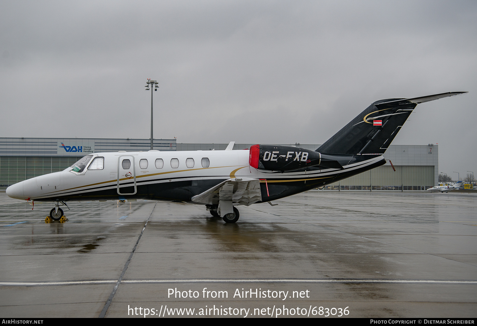 Aircraft Photo of OE-FXB | Cessna 525A CitationJet CJ2+ | AirHistory.net #683036