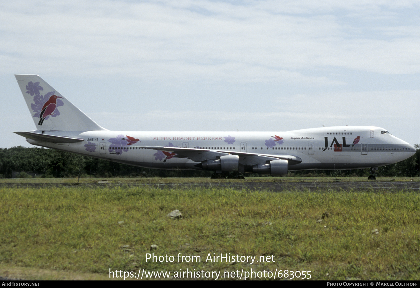 Aircraft Photo of JA8141 | Boeing 747-246B | Japan Airlines - JAL | AirHistory.net #683055