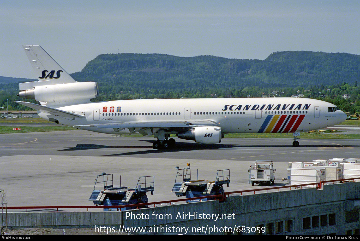 Aircraft Photo of OY-KDC | McDonnell Douglas DC-10-30 | Scandinavian Airlines - SAS | AirHistory.net #683059