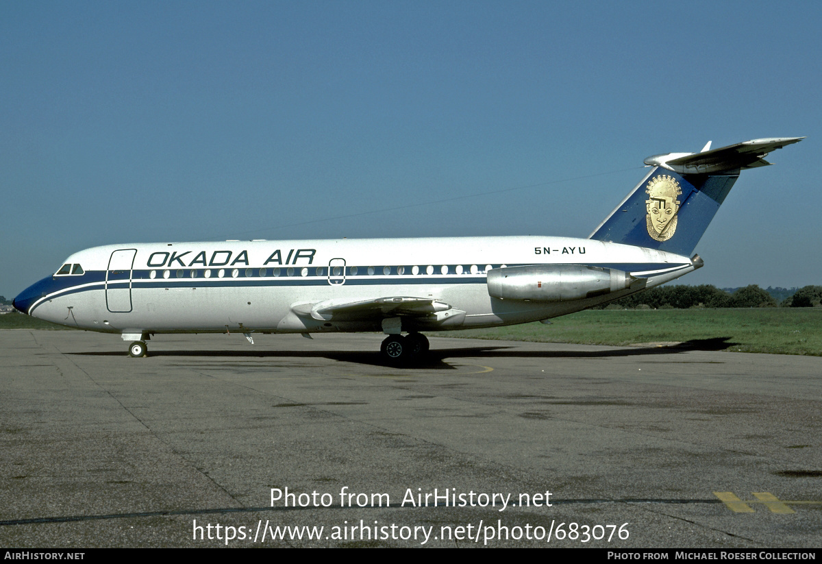 Aircraft Photo of 5N-AYU | BAC 111-401AK One-Eleven | Okada Air | AirHistory.net #683076