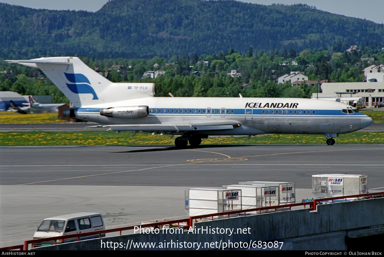 Aircraft Photo of TF-FLG | Boeing 727-185C | Icelandair | AirHistory.net #683087