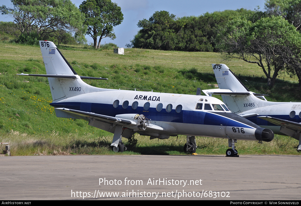 Aircraft Photo of 876 / XX490 | Scottish Aviation HP-137 Jetstream T2 | Uruguay - Navy | AirHistory.net #683102