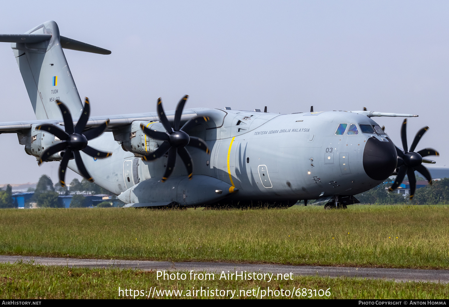 Aircraft Photo of M54-03 | Airbus A400M Atlas | Malaysia - Air Force | AirHistory.net #683106