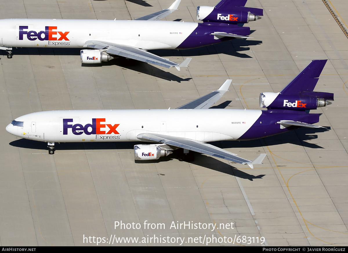 Aircraft Photo of N595FE | McDonnell Douglas MD-11/F | FedEx Express - Federal Express | AirHistory.net #683119