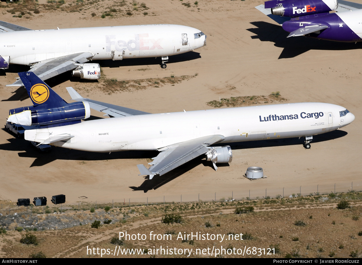 Aircraft Photo of N648FE | McDonnell Douglas MD-11F | Lufthansa Cargo | AirHistory.net #683121