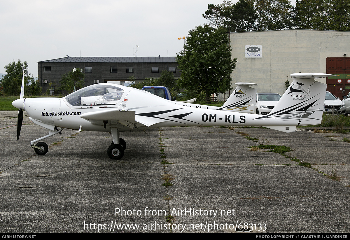 Aircraft Photo of OM-KLS | Diamond DA20A-1 Katana | Letecká Škola Seagle | AirHistory.net #683133