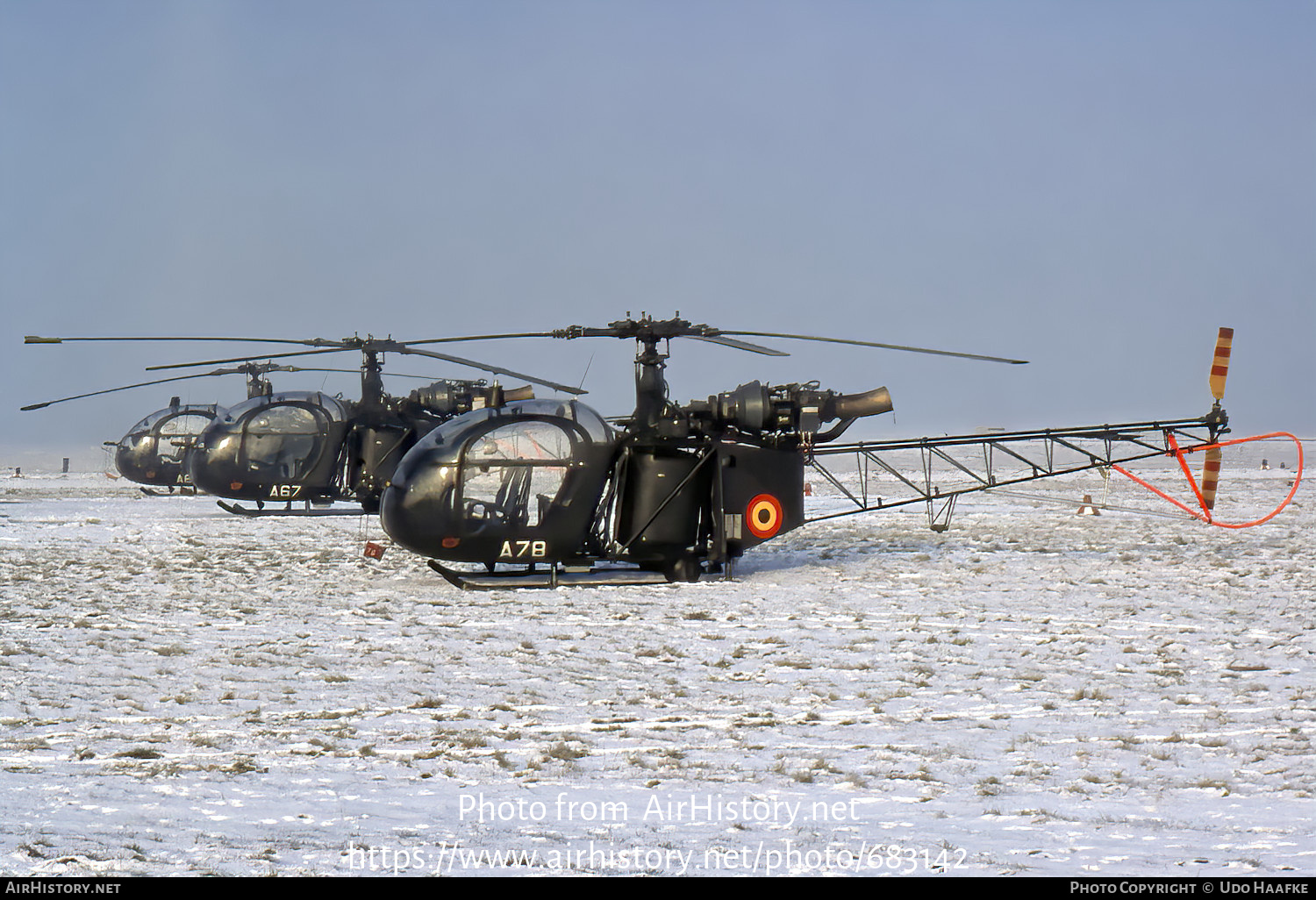 Aircraft Photo of A78 | Sud SA-318C Alouette II | Belgium - Army | AirHistory.net #683142