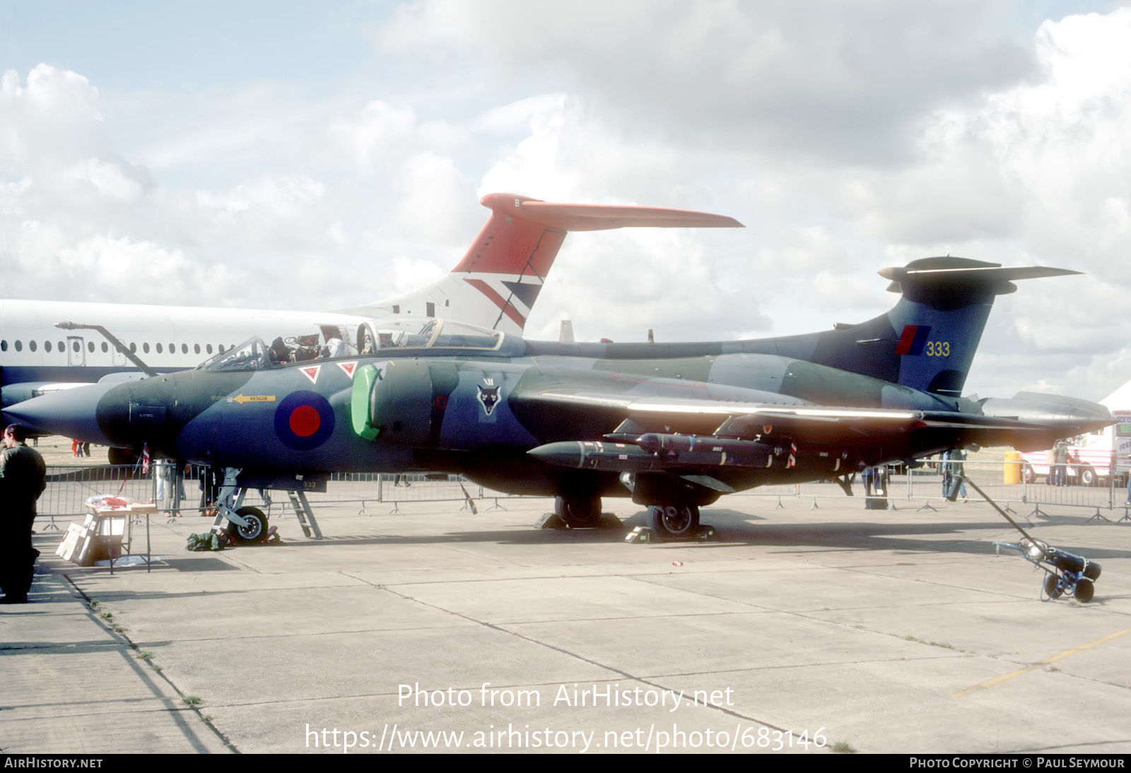 Aircraft Photo of XV333 | Hawker Siddeley Buccaneer S2B | UK - Air Force | AirHistory.net #683146