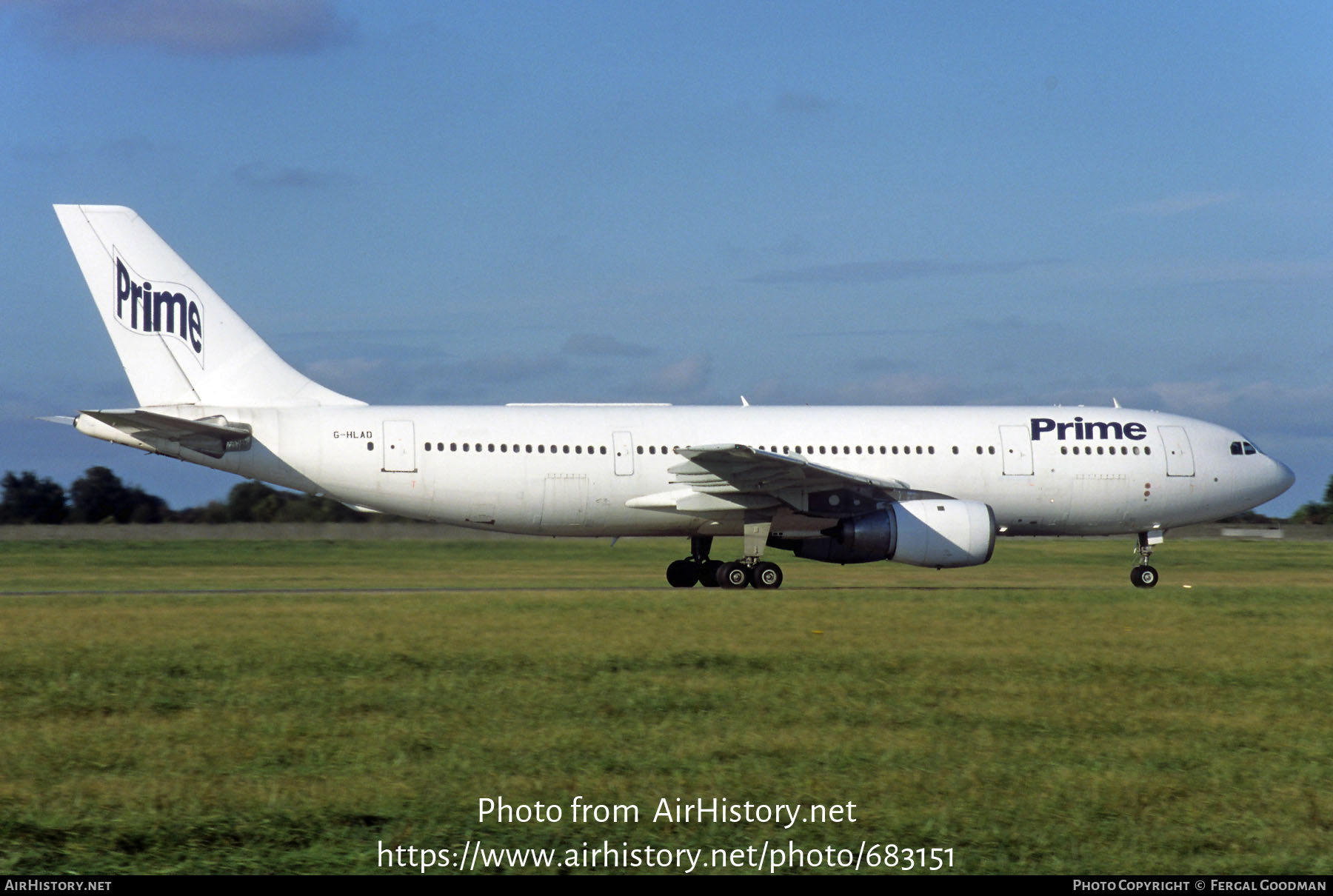 Aircraft Photo of G-HLAD | Airbus A300B4-203(F) | Prime Airlines | AirHistory.net #683151