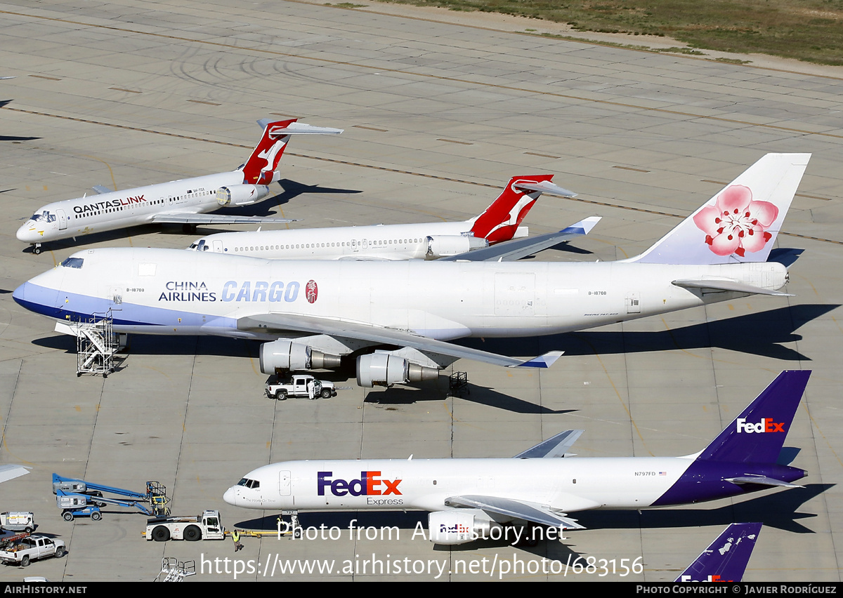 Aircraft Photo of B-18708 | Boeing 747-409F/SCD | China Airlines Cargo | AirHistory.net #683156