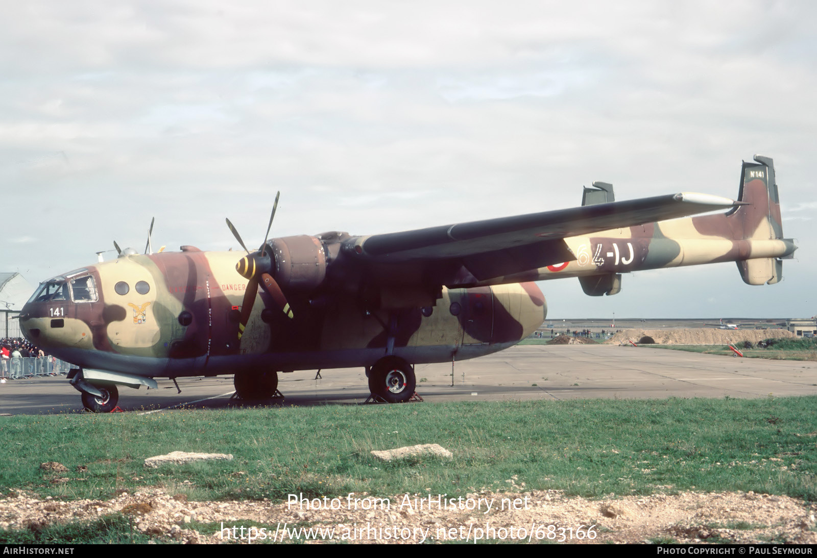 Aircraft Photo of 141 | Nord 2501F-3 Noratlas | France - Air Force | AirHistory.net #683166