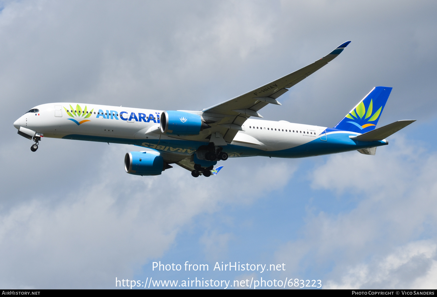 Aircraft Photo of F-HHAV | Airbus A350-941 | Air Caraïbes | AirHistory.net #683223