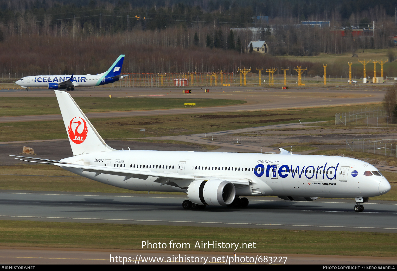 Aircraft Photo of JA861J | Boeing 787-9 Dreamliner | Japan Airlines - JAL | AirHistory.net #683227