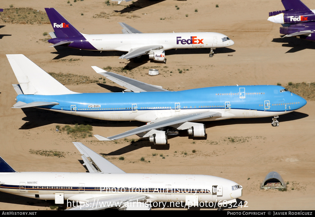 Aircraft Photo of VQ-BWL | Boeing 747-406M | Longtail Aviation | AirHistory.net #683242