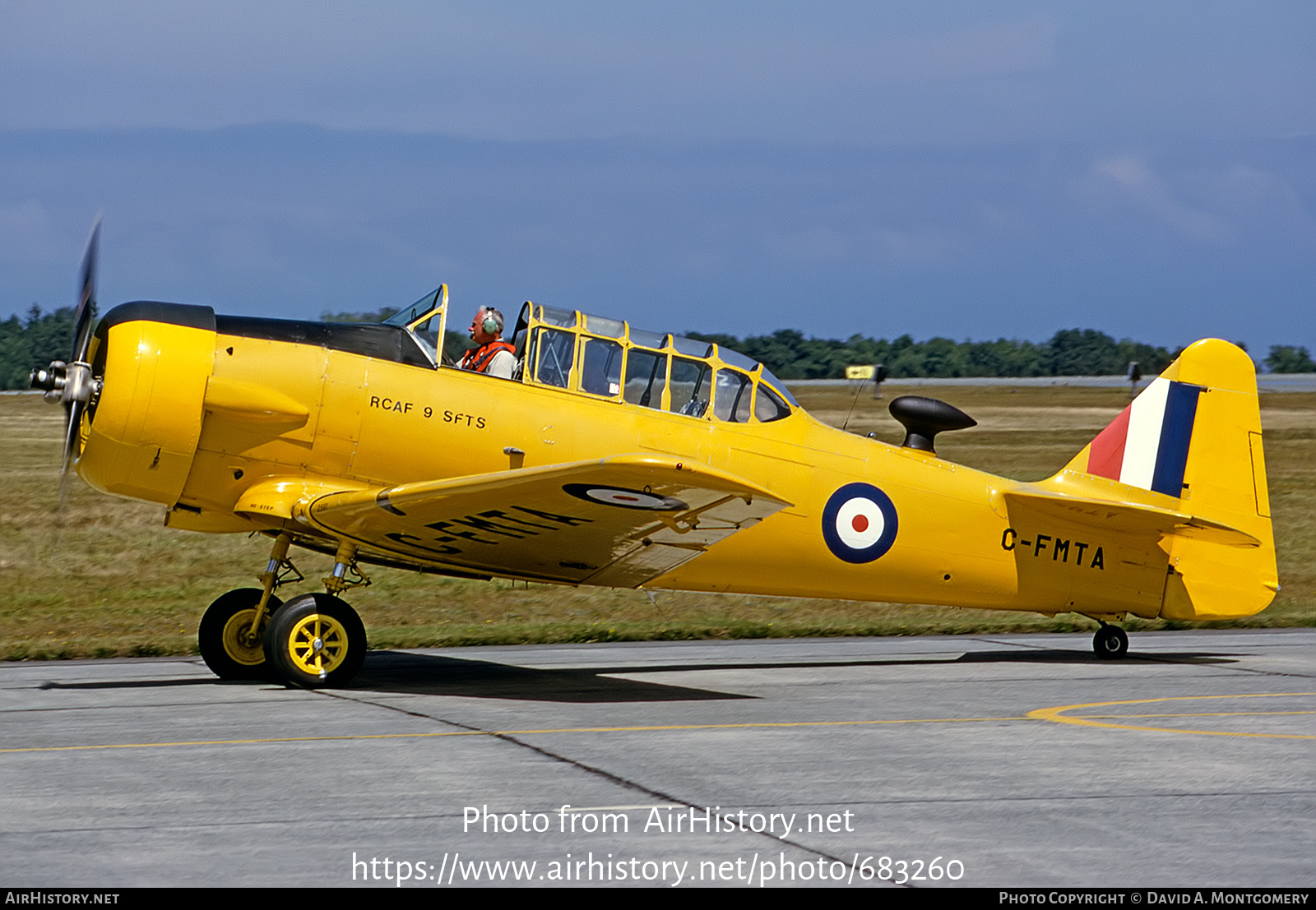 Aircraft Photo of C-FMTA | North American AT-16 Harvard II | Canada - Air Force | AirHistory.net #683260