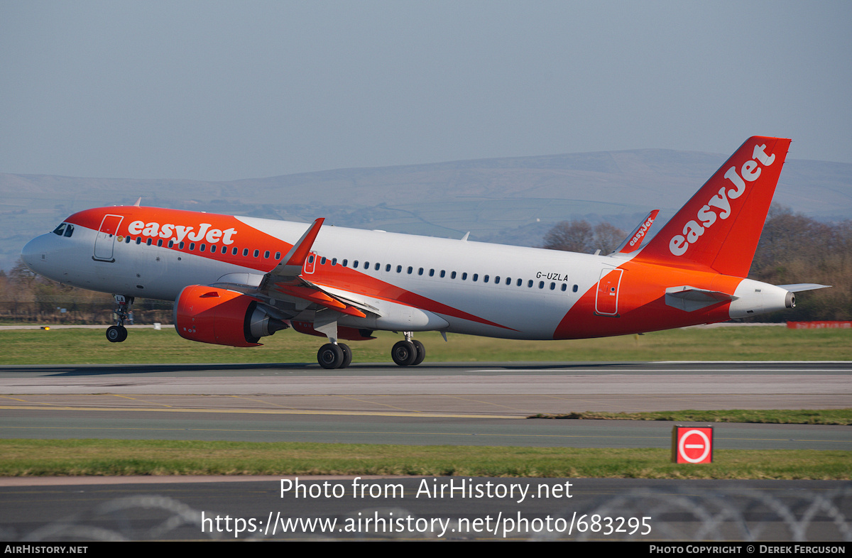 Aircraft Photo of G-UZLA | Airbus A320-251N | EasyJet | AirHistory.net #683295