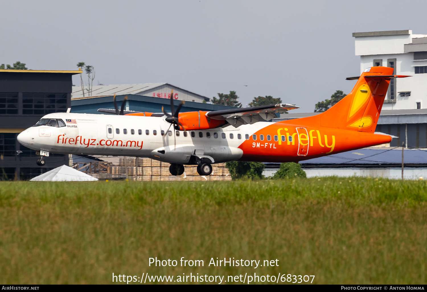 Aircraft Photo of 9M-FYL | ATR ATR-72-500 (ATR-72-212A) | Firefly | AirHistory.net #683307