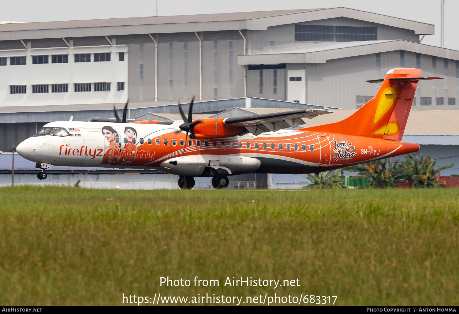 Aircraft Photo of 9M-FYJ | ATR ATR-72-500 (ATR-72-212A) | Firefly | AirHistory.net #683317