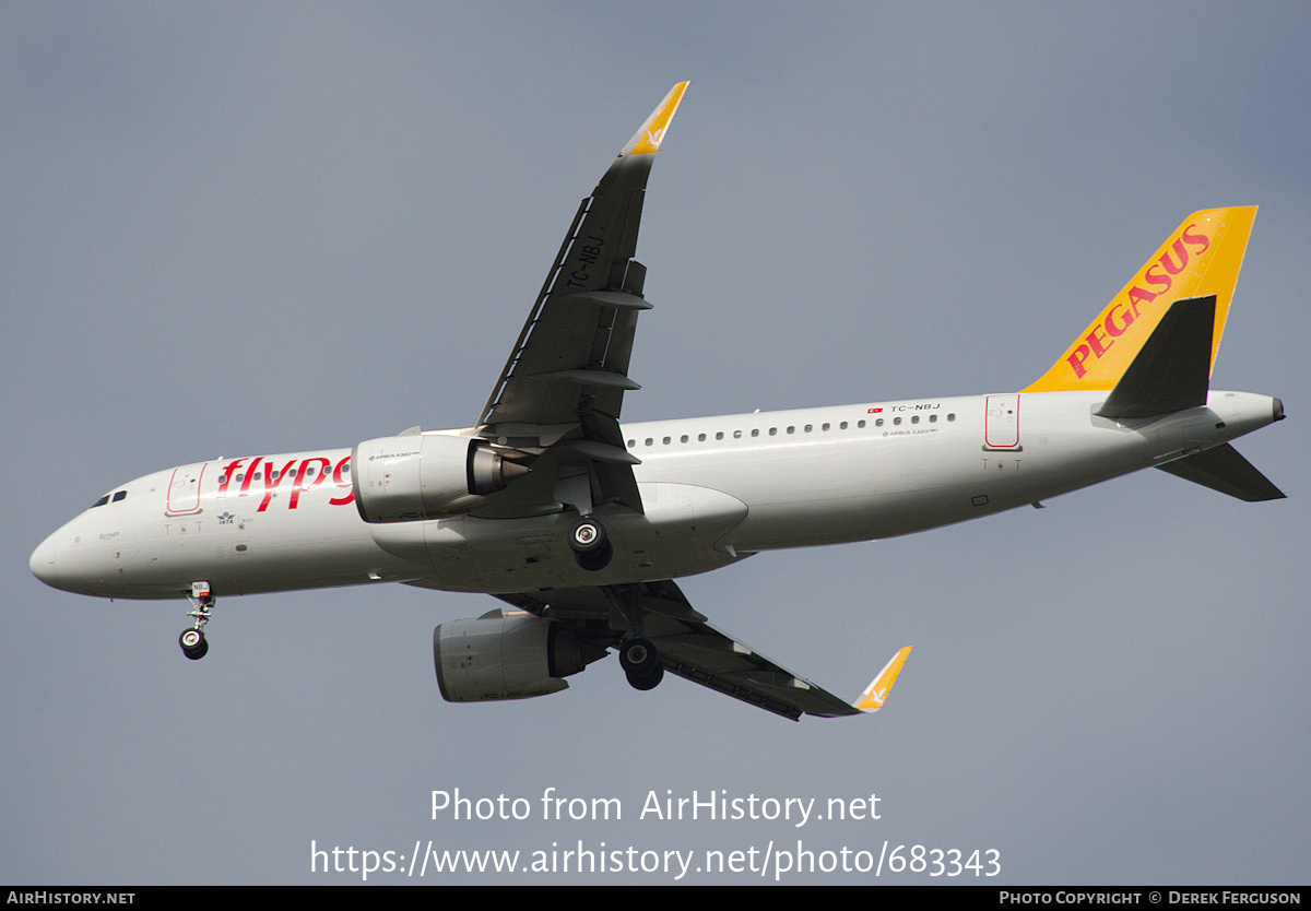 Aircraft Photo of TC-NBJ | Airbus A320-251N | Pegasus Airlines | AirHistory.net #683343